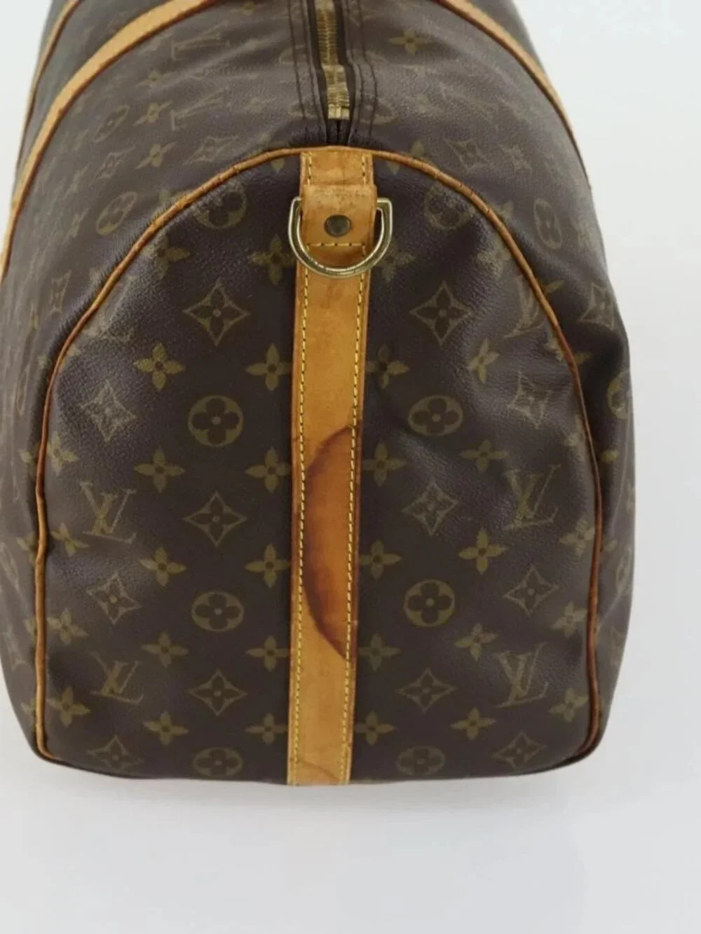 LOUIS VUITTON Monogram Keepall Bandouliere 50 Boston Bag M41416 LV Auth 157024